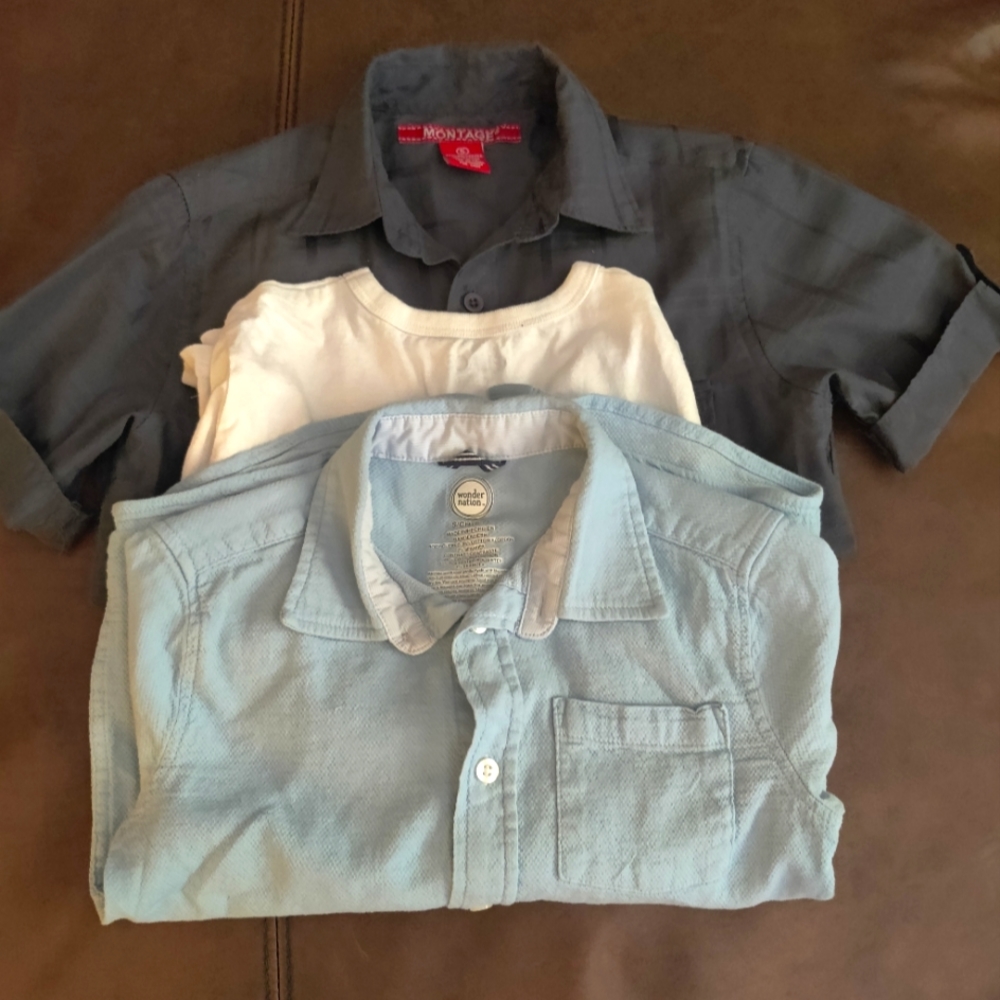 Boy Dress Shirt Lot 5/6